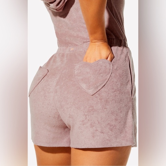 Fabletics Terry Short Onesie Sz Large - Picture 2 of 8